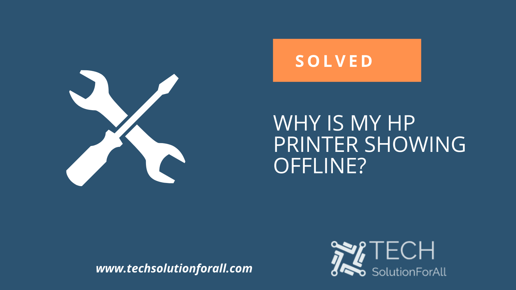 how to fix HP printer shows offline issue