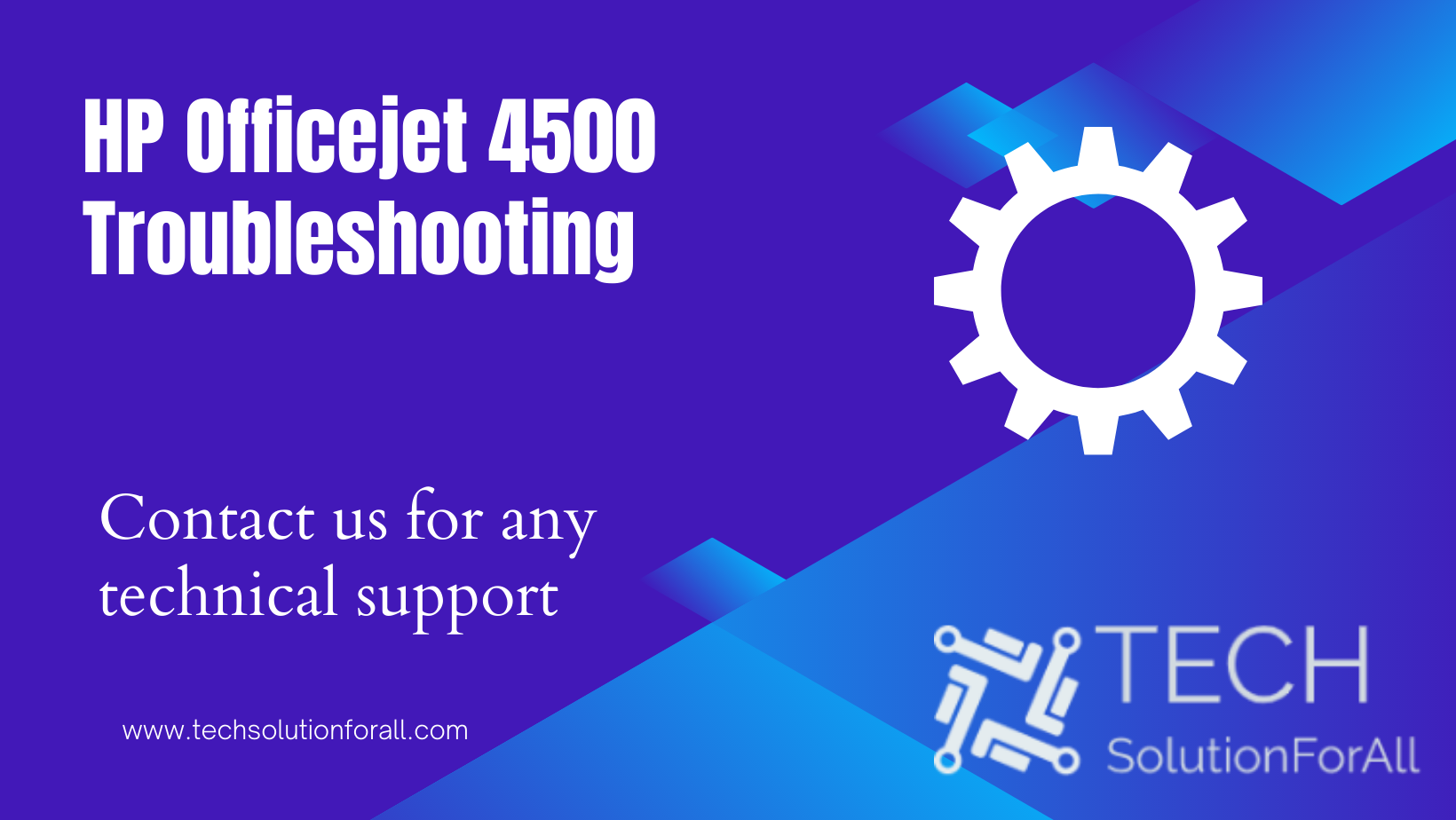 HP officejet 4500 issues fixed